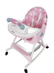 Comedor Para Bebé 2 En 1 Estampado Rosa Dali Ebaby Mecedora