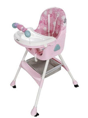 Comedor Para Bebé 2 En 1 Estampado Rosa Dali Ebaby