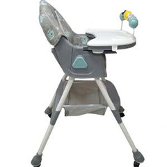 Comedor Para Bebé 2 En 1 Estampado Gris Dali Ebaby