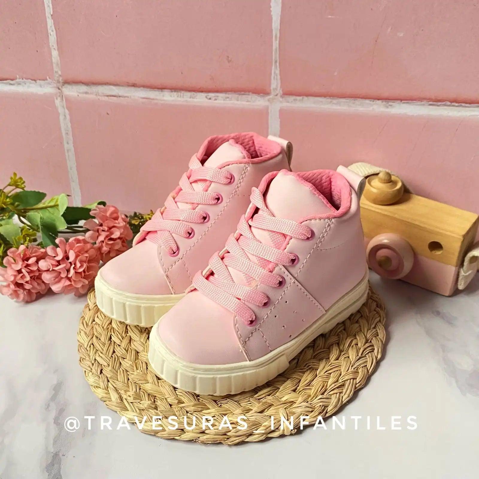 Tenis online bota rosa