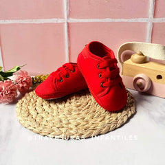 Tenis Sin Suela Rojos Melosos Diseño
