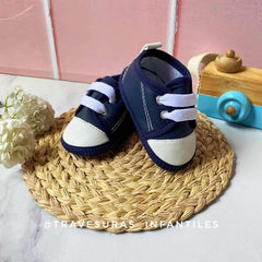 Tenis Sin Suela Azules