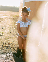 Vestido de Baño Estampado Flores