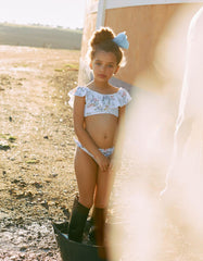 Vestido de Baño Estampado Flores