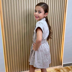 Vestido Cinturón Bolsillos