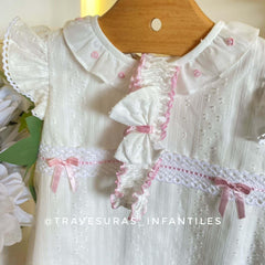 Vestido Manga Bolero Lazo