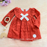 Vestido Ojalillo Moño