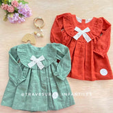 Vestido Ojalillo Moño