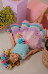 Vestido Tul Arcoíris Soy Feliz