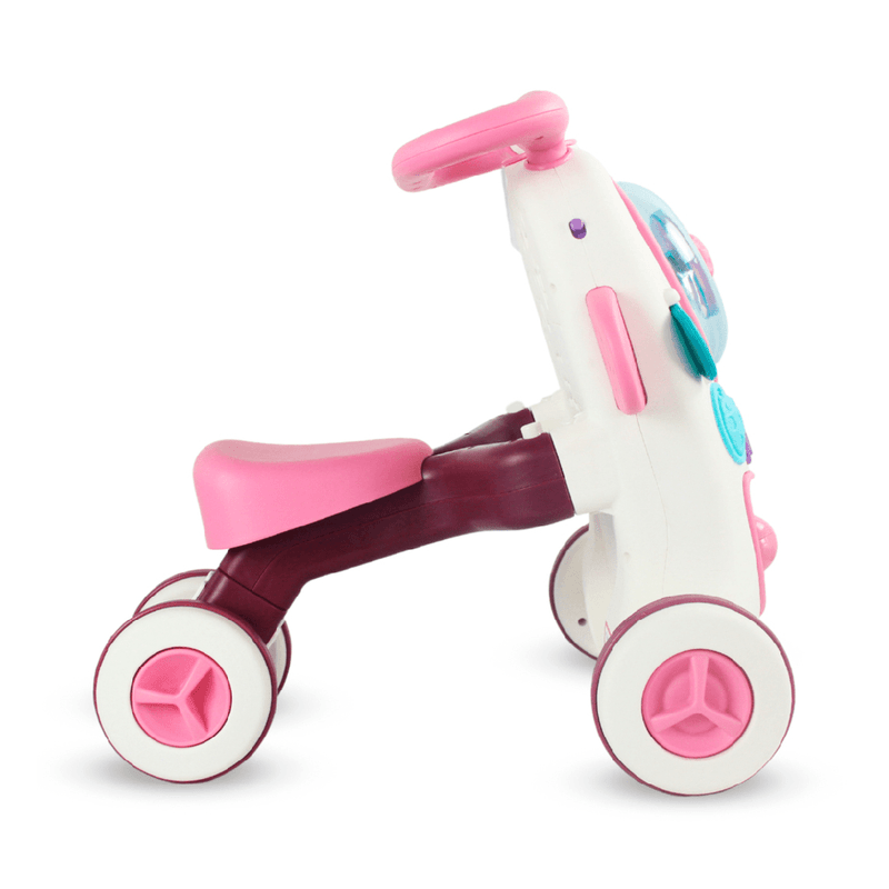 Andadera Montable 2 en 1 Push Girl Prinsel Moto