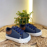 Tenis Navy Detalle Café