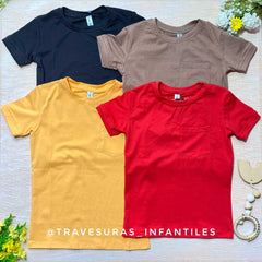 Camiseta Detalle Bolsillo