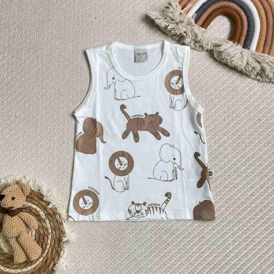 Esqueleto Para Niño Safari blanco