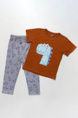 Pijama 2 Piezas Dinosaurio