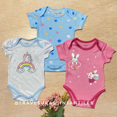 Set 3 Bodys Color Surtido Niña
