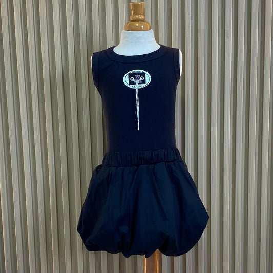 Vestido Globo Oso Negro