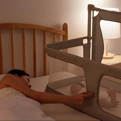 Colecho Portátil Plegable Gris