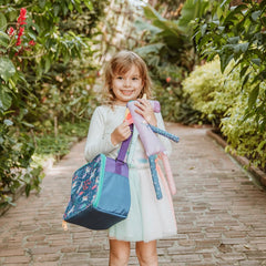 Lonchera Cuadrada Para Niños Impermeable Unicornios