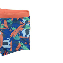 Bermuda De Baño Detalle Naranja