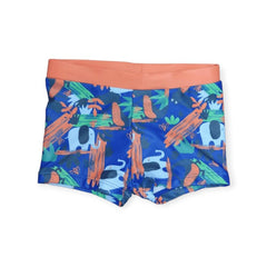 Bermuda De Baño Detalle Naranja