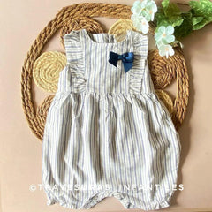 Mameluco Moño rayas Bolero