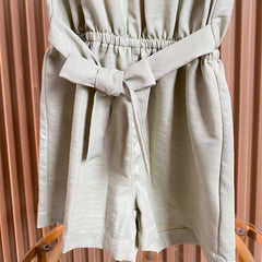 Enterizo Detalle Lazo Para Niña detalle