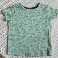 Conjunto Overol Bloques Detalle