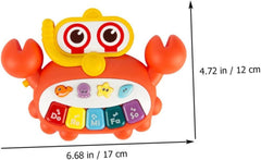 Juguete Piano Cangrejo Medidas