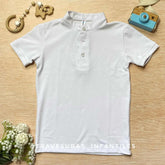 Polo Cuello Mao Clasico blanco