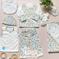 Set Primer Día Estampado Ositos