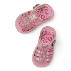 Sandalias Mini Barbie Rosa Detalle