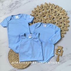 Set X2 Bodys Y Camisilla Azul