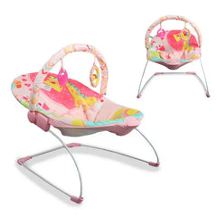 Silla Mecedora Bouncer Para Bebé Rosa Bebesit Modelo