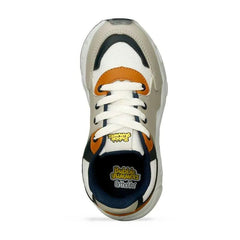 Tenis Queso Combinado Blanco Gris Cordones