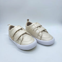 Tenis Corazón Velcro Dorado Melosos