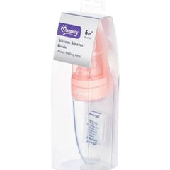 Tetero Cuchara Silicona Momeasy rosa