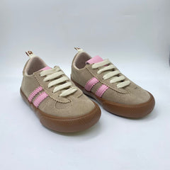 Tenis Detallle Rayas Café Melosos