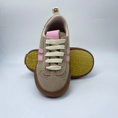 Tenis Detallle Rayas Café Melosos Detalle