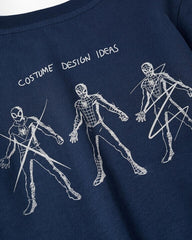 Camiseta Estampado Spider-Man Navy Zippy Diseño
