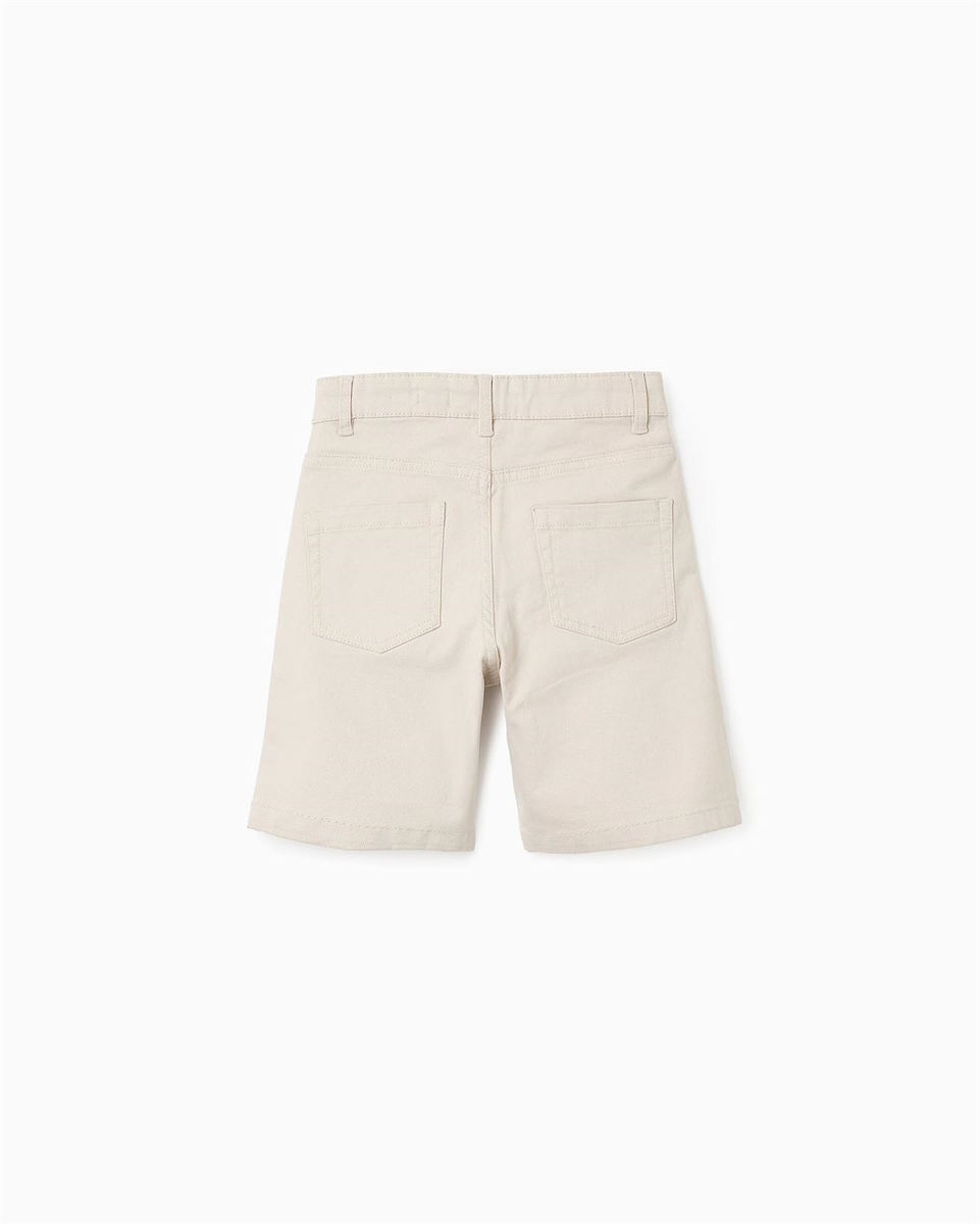 Bermuda Twill Beige Zippy estilo