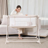 Cuna Colecho Sense Balance Bassinet Beige Mastela