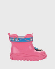 Botas Rain Disney Minnie Rosa Estilo