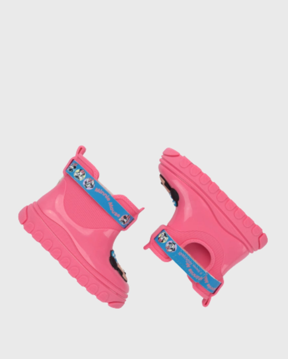 Botas Rain Disney Minnie Rosa Diseño
