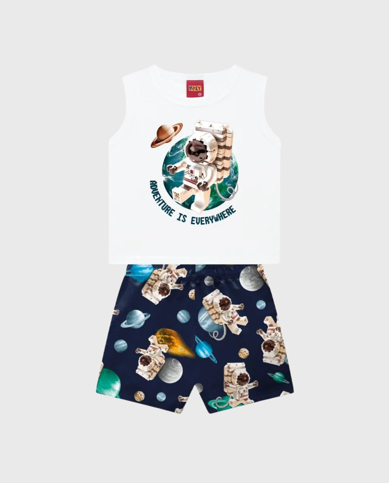 Conjunto Bermuda Astronauta Kyly