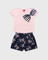 Conjunto Short Moño Lentejuelas Kyly