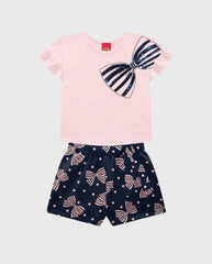 Conjunto Short Moño Lentejuelas Kyly