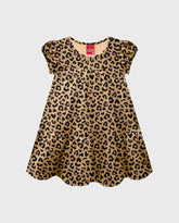 Vestido Estampado Animal Print Kyly