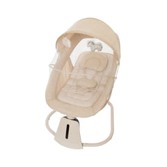 Silla Mecedora Electrónica 3 en 1 Aura Deluxe Bassinet Beige Mastela