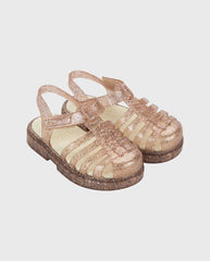 Sandalias Lovely Nude Glitter