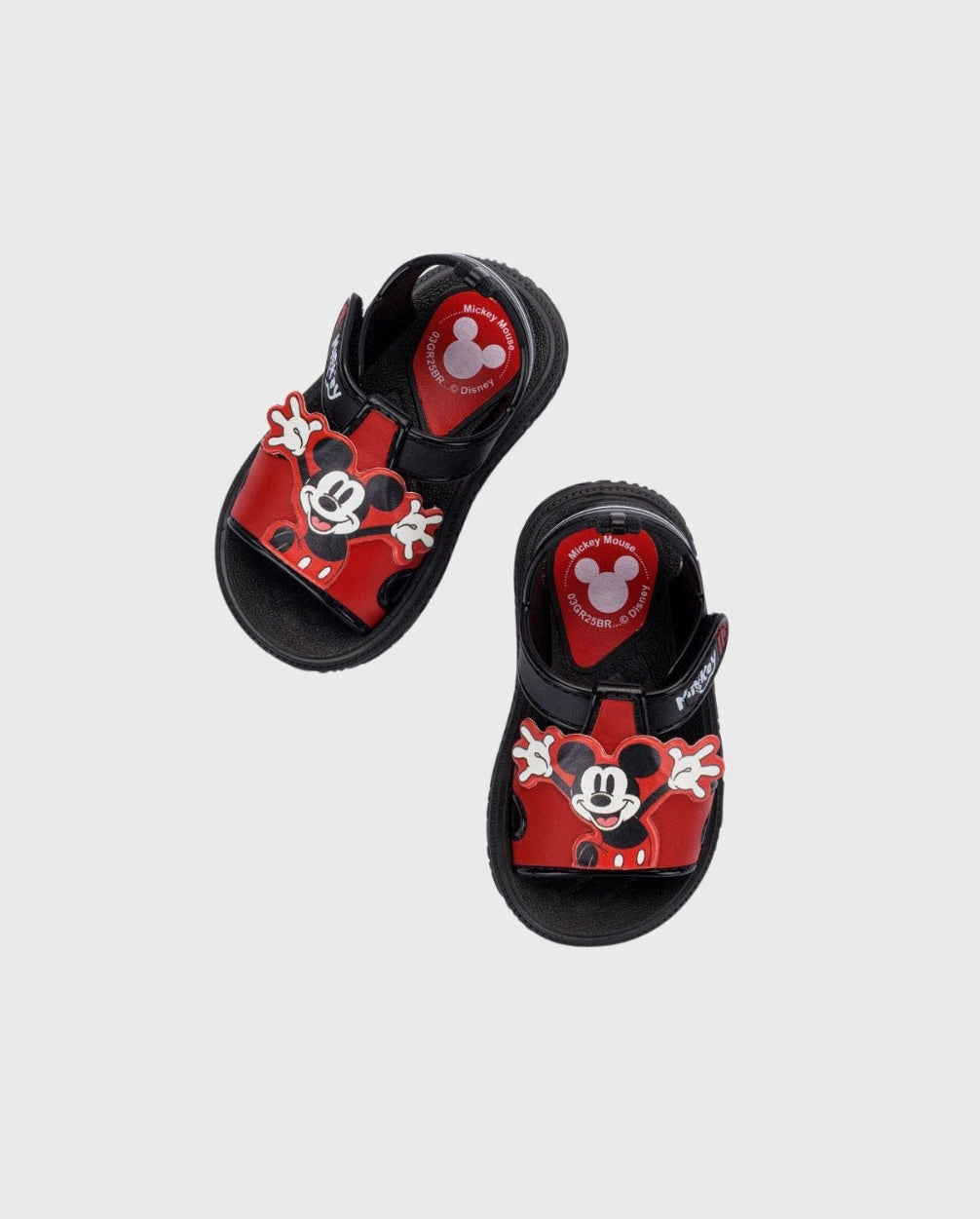 Sandalia Disney Happy Mickey Negro